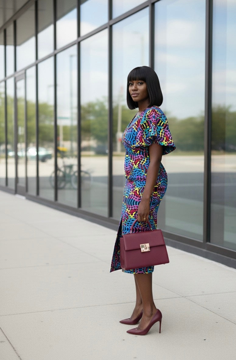 Lamu Ankara Midi Dress