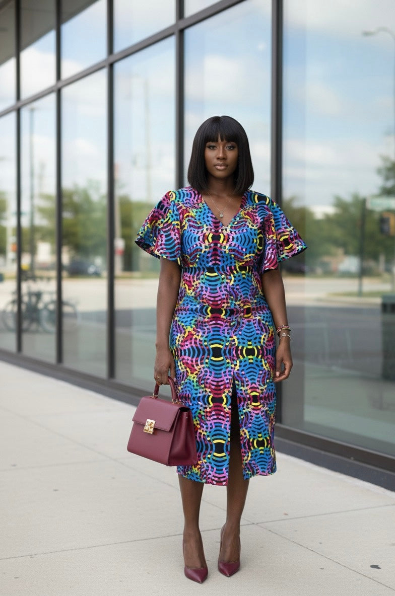Lamu Ankara Midi Dress