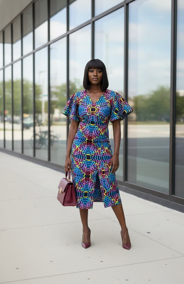 Lamu Ankara Midi Dress