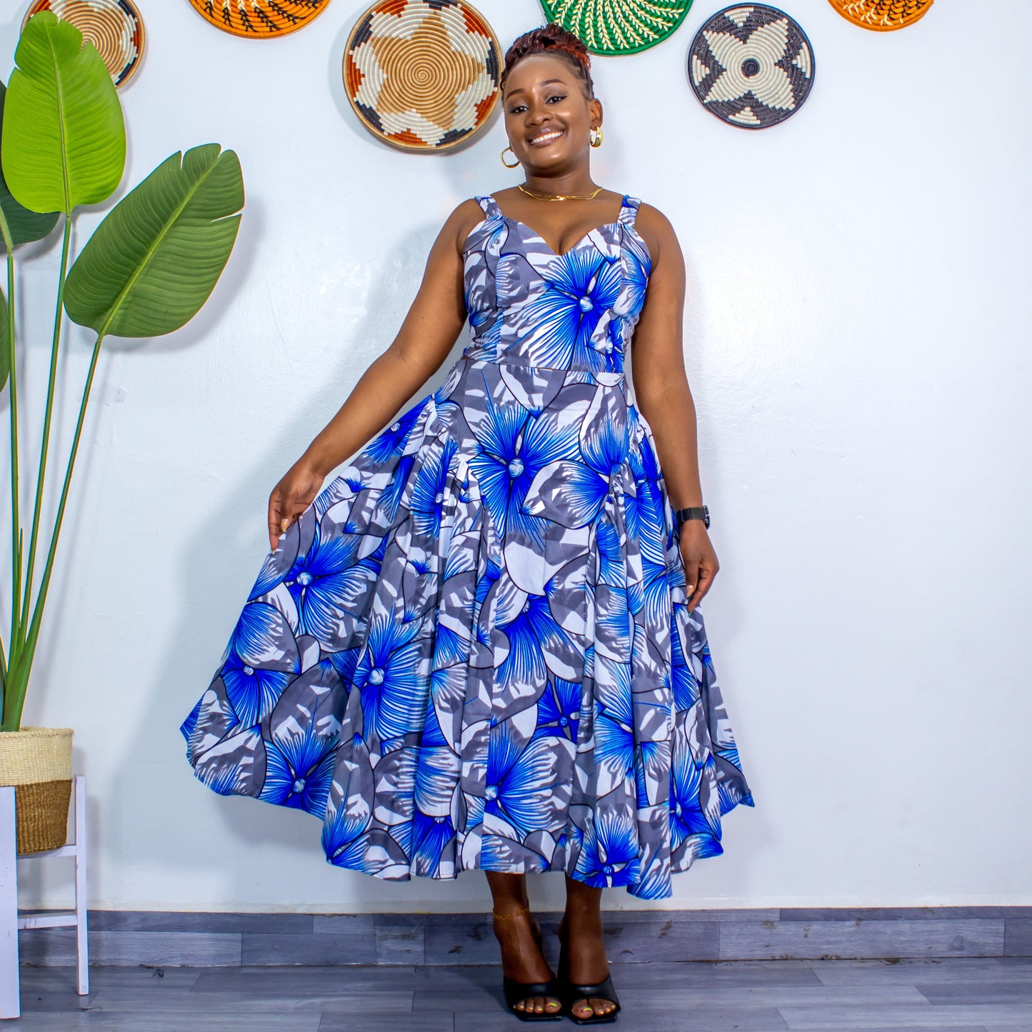 Liyah Two piece skirt set