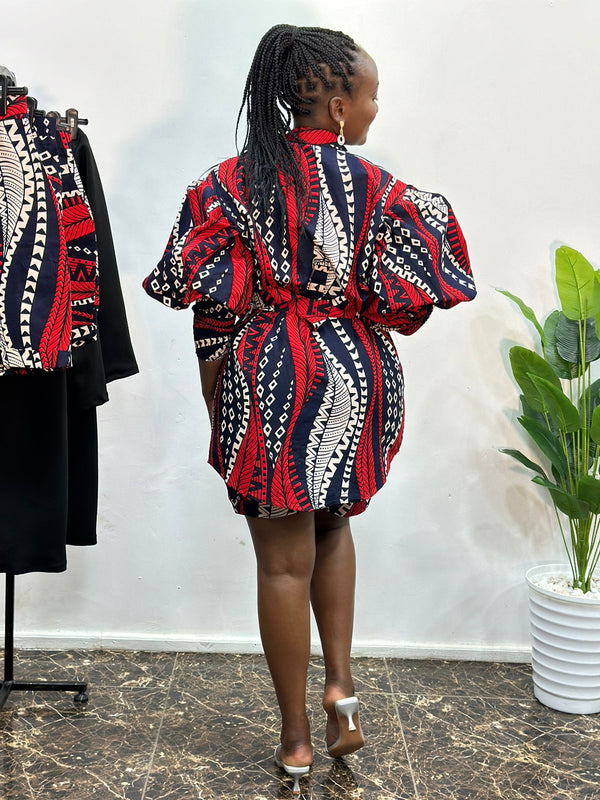 Arya Women's African Print Blouse